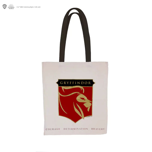 Tote Bag - Blason de Gryffondor - Harry Potter, un sac magique au design emblématique de la maison Gryffondor inspiré par l'univers de Harry Potter.