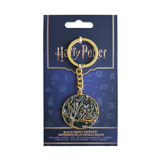 Détails du design épuré du Porte-clés La Famille Black, un accessoire chic et résistant, parfait pour tous vos looks.