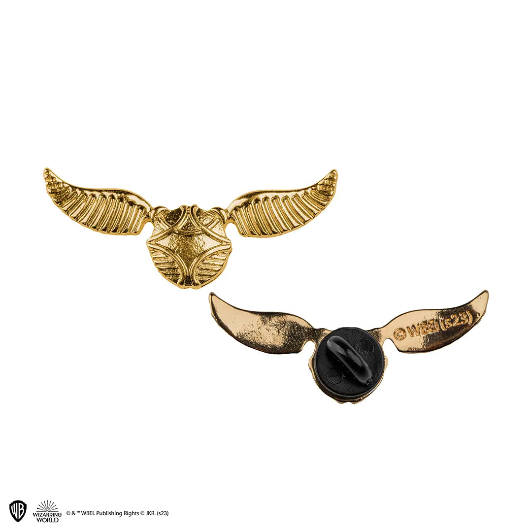 Pin’s Vif d’or - Harry Potter, un bijou de collection enchanteur en alliage de zinc, parfait pour les fans de la saga.
