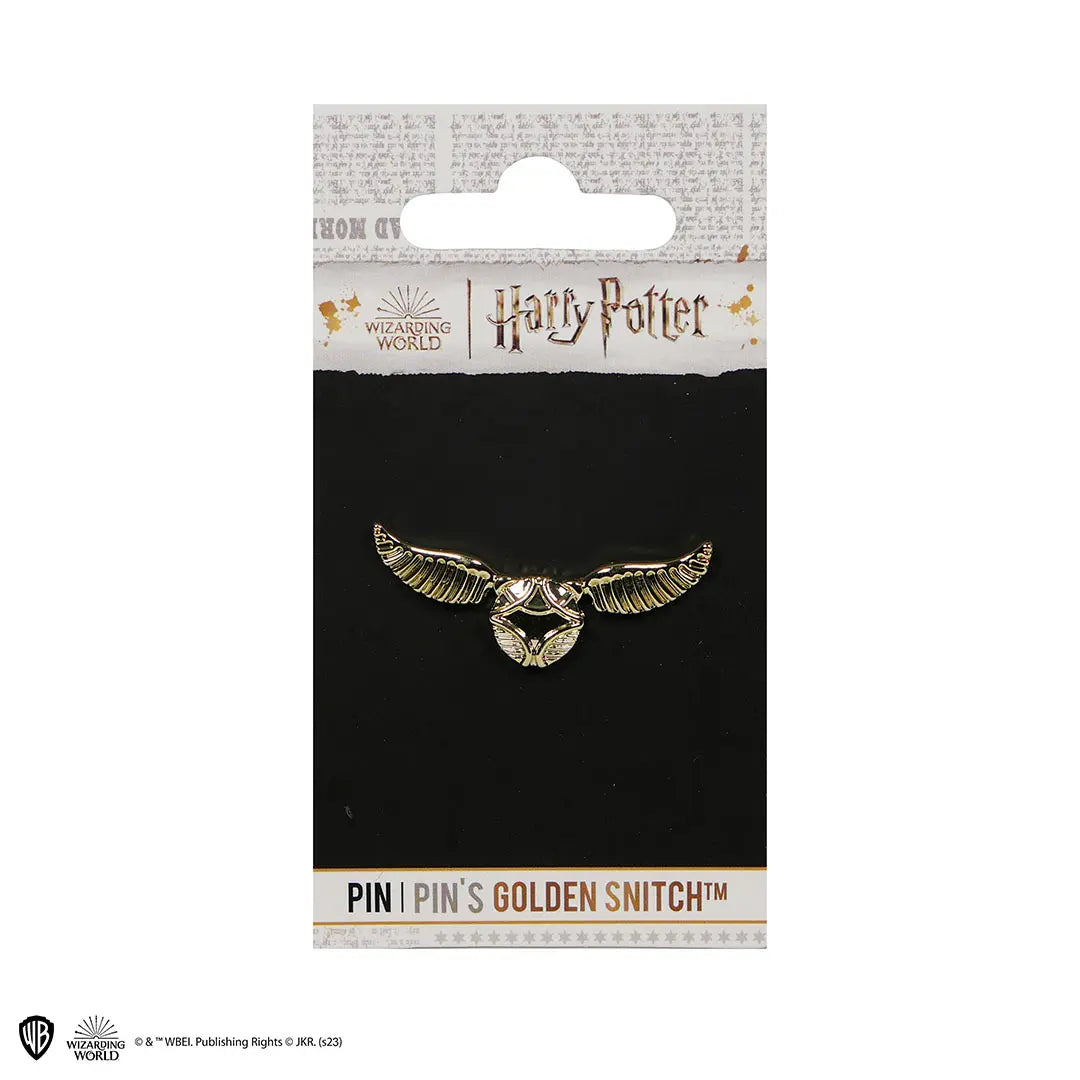 Pin’s Vif d’or - Harry Potter, un bijou de collection en alliage de zinc, parfait pour les fans de la saga et idéal pour personnaliser votre style.