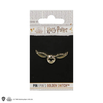 Pin’s Vif d’or - Harry Potter, un bijou de collection en alliage de zinc, parfait pour les fans de la saga et idéal pour personnaliser votre style.