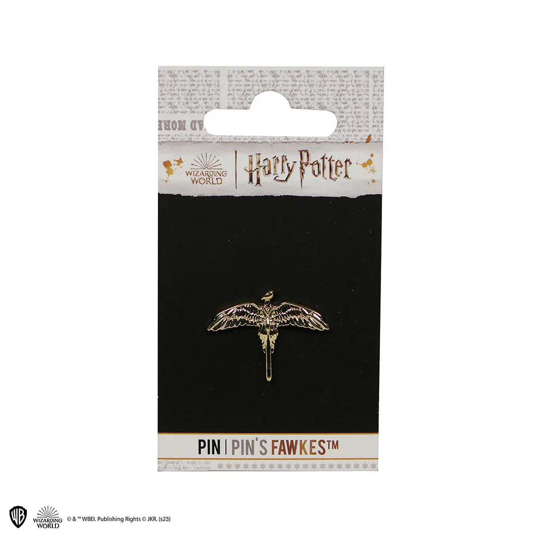 Pin’s Fumseck - Harry Potter présenté avec style, symbole de courage et de renaissance, capture l'essence de l'univers magique.