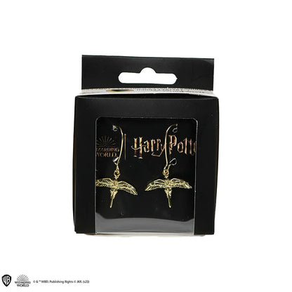 Boucles d’oreilles Fumseck - Harry Potter, un accessoire magique qui allie élégance et passion pour la saga, parfait pour tous les fans de magie.