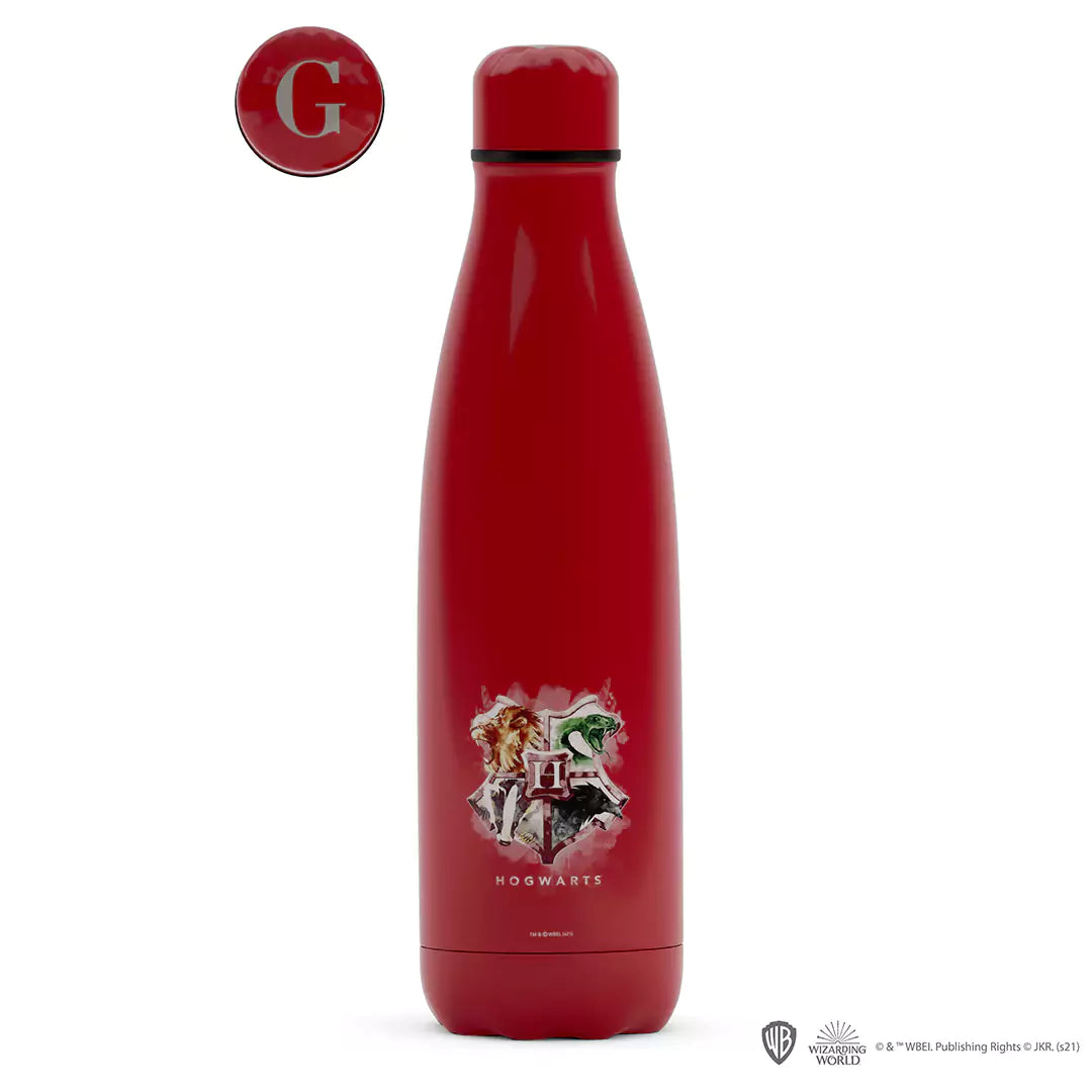 Bouteille isotherme 500ml Gryffondor - Harry Potter avec design emblématique, parfaite pour les fans de la saga, pratique et écologique.