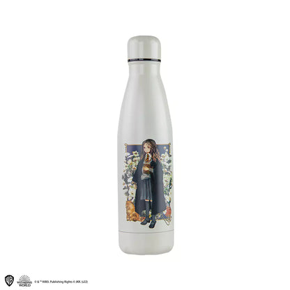 Bouteille isotherme 500ml avec portrait captivant d'Hermione Granger, idéale pour les fans de Harry Potter.
