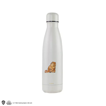 Détails de la bouteille isotherme 500ml Hermione Granger, design en acier inoxydable, parfaite pour garder les boissons à la température idéale.
