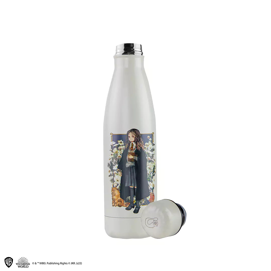 Bouteille isotherme 500ml - Hermione Granger portrait - Harry Potter, avec un design captivant du personnage emblématique, parfaite pour les fans de magie.