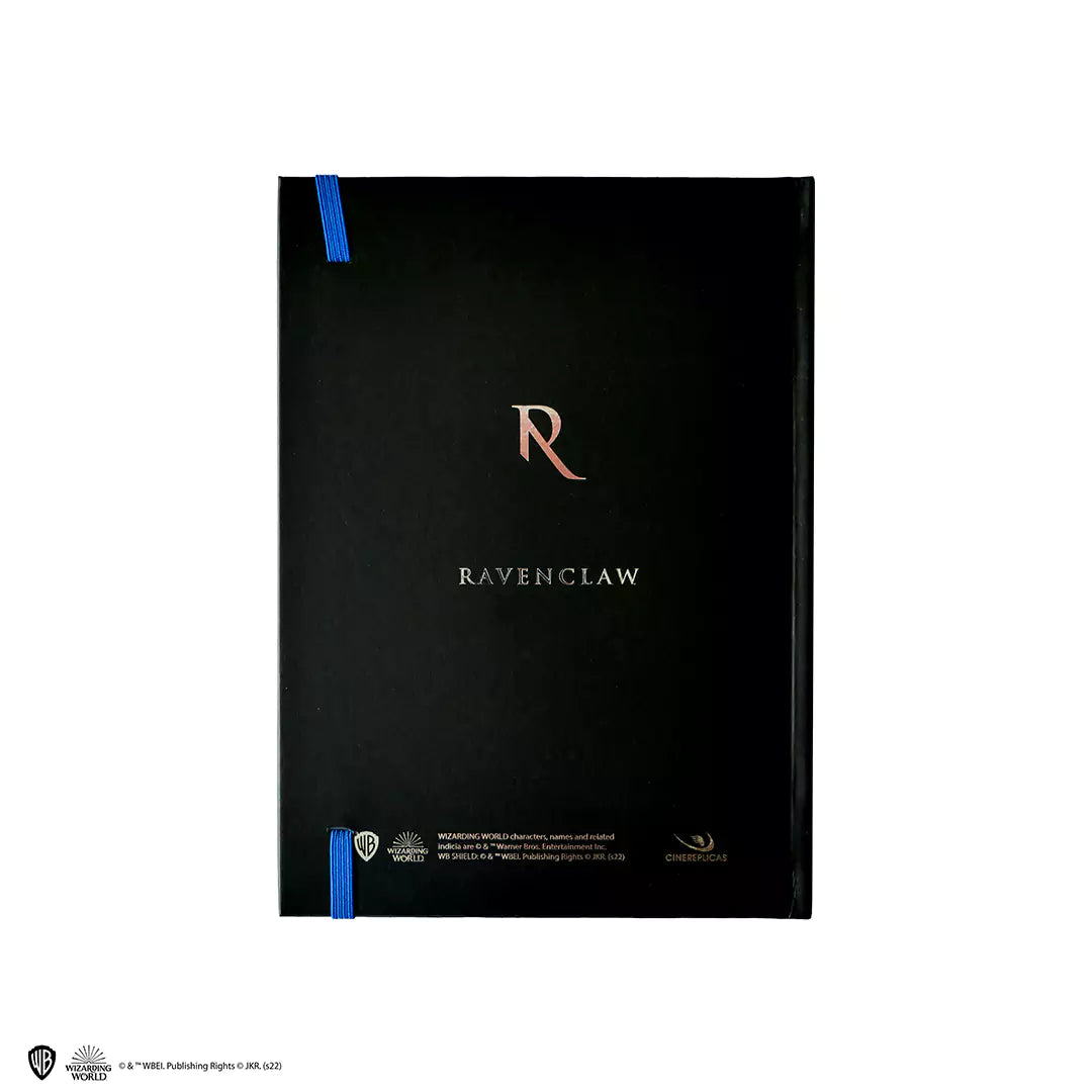 Carnet rigide Blason de Serdaigle avec une couverture élégante, parfait pour les fans de l'univers magique.