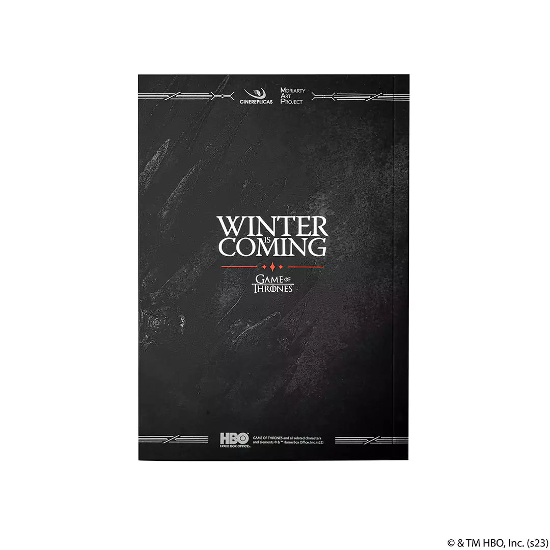 Carnet souple Stark - Game of Thrones, un accessoire élégant pour les fans, alliant style et fonctionnalité.