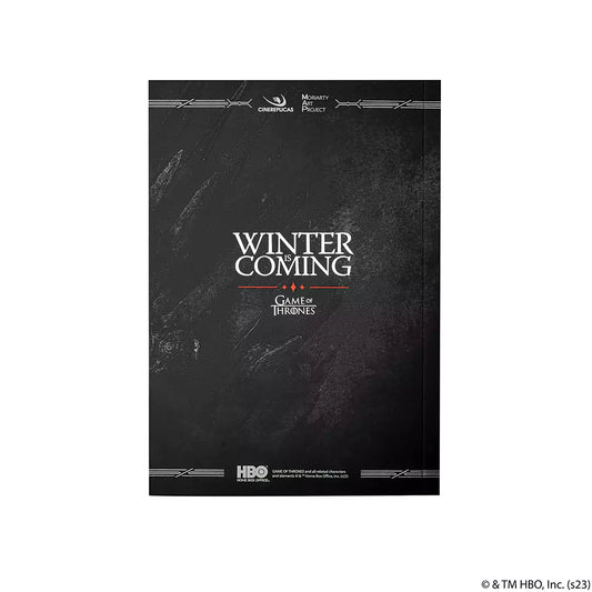 Carnet souple Stark - Game of Thrones, un accessoire élégant pour les fans, alliant style et fonctionnalité.