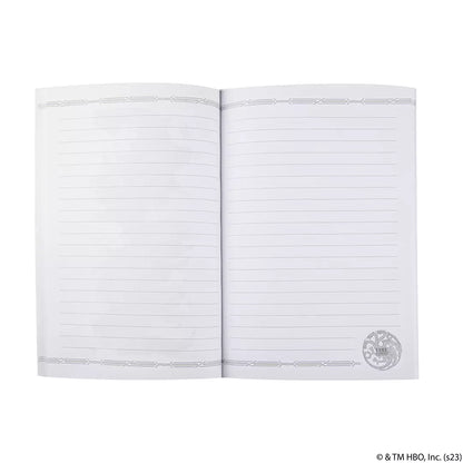 Carnet souple Targaryen - Game of Thrones posé sur une table, illustrant son utilisation dans les aventures créatives.