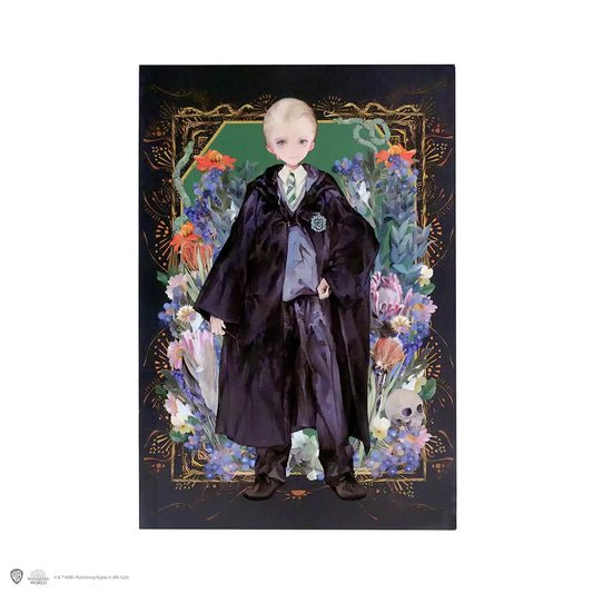 Carnet souple - Drago Malefoy Portrait, dévoilant le visage énigmatique de Drago dans un design captivant.