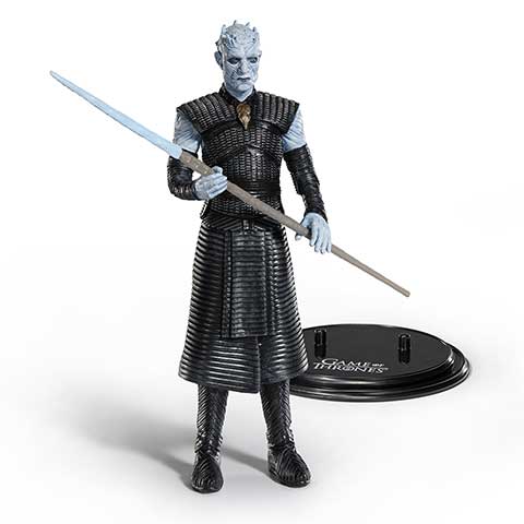 Figurine Night King - Toyllectible Bendyfigs de Game of Thrones, captivant et détaillé, parfait pour les collectionneurs.