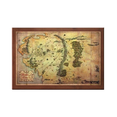Carte de la Terre du Milieu