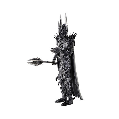 Détail fascinant de la figurine Sauron Bendyfigs Bendable - Le seigneur des anneaux, mettant en évidence sa flexibilité unique pour des poses variées.