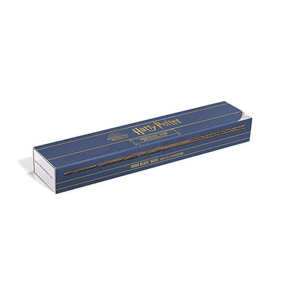 Baguette magique boîte Ollivander Sirius Black - Harry Potter : vue du coffret en velours contenant la baguette de Sirius Black, un essentiel pour toute collection d'objets Harry Potter.