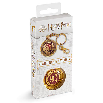 Porte-clés Plateforme 9¾ - Harry Potter : Un accessoire idéal pour les fans, alliant design en métal durable et esprit de la saga.