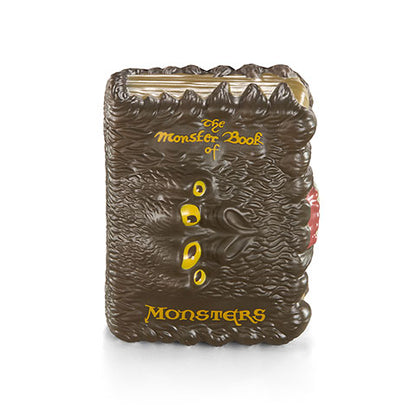 Détails du Livre des Monstres - Toyllectible Pufflums™ - Harry Potter, mettant en avant la qualité et le design captivant du personnage.