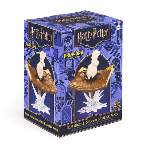 Prop-Ups - Journal de Tom Jedusor & Croc de Basilic - Harry Potter, pièce décorative qui capture l'essence de l'univers de J.K. Rowling.