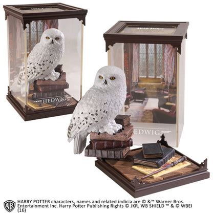 Figurine Hedwige - Créatures magiques Harry Potter, majestueux hibou en PVC, ajout essentiel pour les fans de la saga.