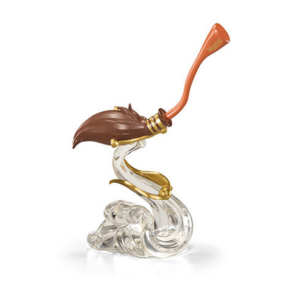 Modèle Prop-Ups Nimbus 2000 et Vif d'or - Harry Potter, objet de collection magique en résine, parfait pour les fans de la saga.