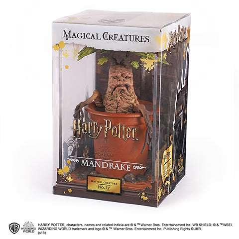 Figurine Mandragore de la collection Créatures magiques - Harry Potter, en PVC de haute qualité, mettant en avant une créature mythique de l'univers de J.K. Rowling.