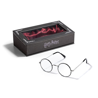 Lunettes de Harry Potter emblématiques, accessoire magique de la saga pour les fans.