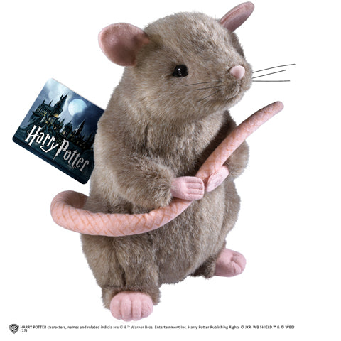 Découvrez la Peluche Croutard - Harry Potter, un compagnon en polyester de 28 cm avec des détails réalistes, idéal pour les fans de la saga.