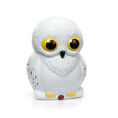 Hedwige - Toyllectible Pufflums™ - Harry Potter : un hibou en polyuréthane délicat et artistique, parfait pour les collectionneurs de produits dérivés Harry Potter.