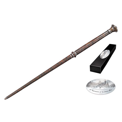 Baguette de Fenrir Greyback - Réplique Authentique en résine de haute qualité, 35 cm, pour les fans d'Harry Potter, décoration et collection.