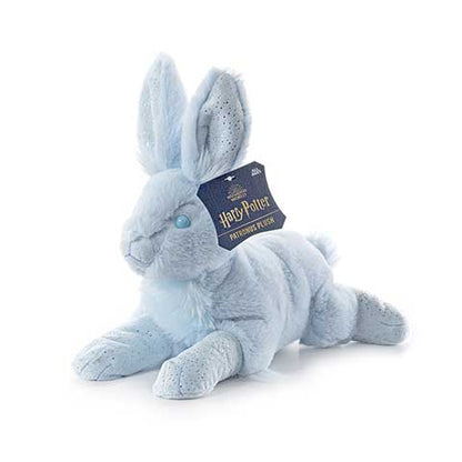 Peluche Patronus Lièvre - Harry Potter, fabriquée avec des matériaux de haute qualité, capturant chaque détail du Patronus de Luna Lovegood.