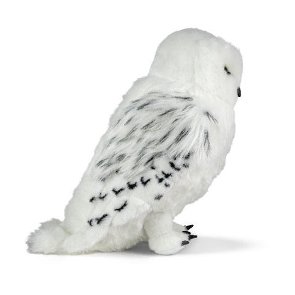 La peluche Hedwige Collector - Harry Potter, montrant son beau plumage et sa taille impressionnante de 35 cm.