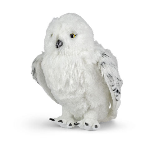 Peluche Hedwige Collector - Harry Potter, idéale pour un câlin, fabriquée en polyester doux et durable.