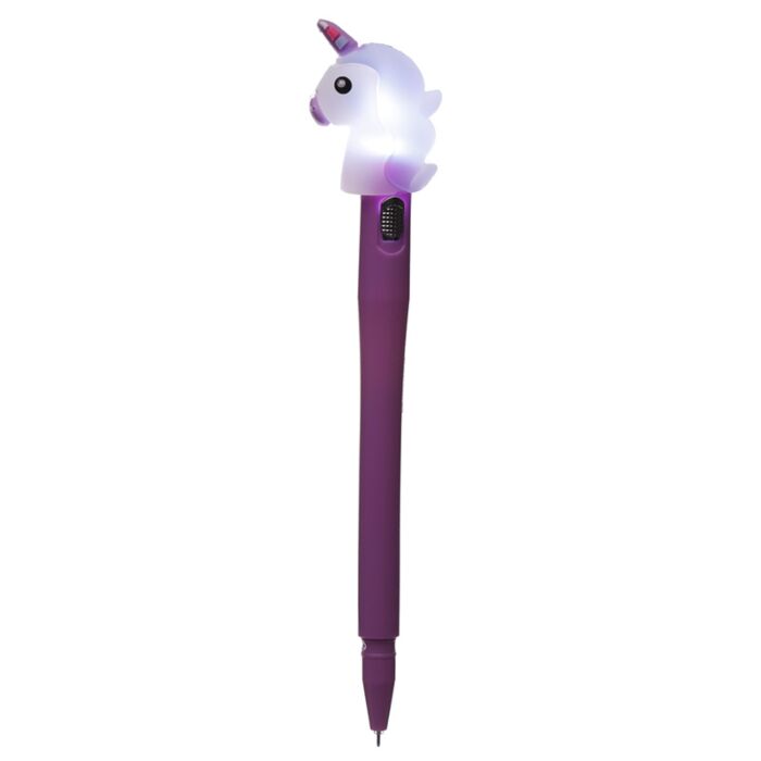 Stylo LED Sweet Dreams - Licorne, un accessoire de bureau enchanteur pour les amoureux des licornes.