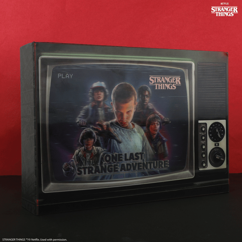 Calendrier de l’avent Deluxe 2025 - Stranger Things avec design inspiré de la saison 5, révélant des surprises exclusives.