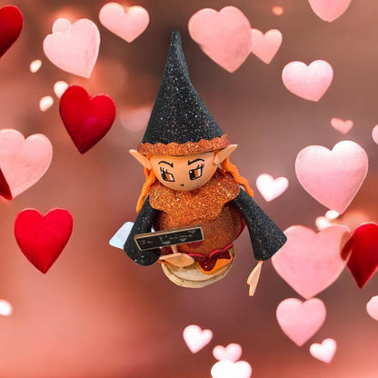 Mini Fofuchas pancarte 'Je t’aime' - MA FABRIQUE BIEN AIMEE