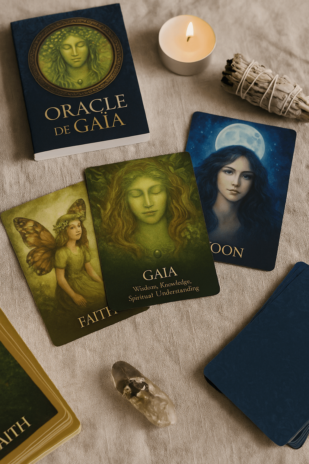 Atelier d'initiation aux Oracles par LA FORET ENCHANTEE CONCEPT STORE, une expérience enrichissante pour adultes découvrant la magie des cartes.