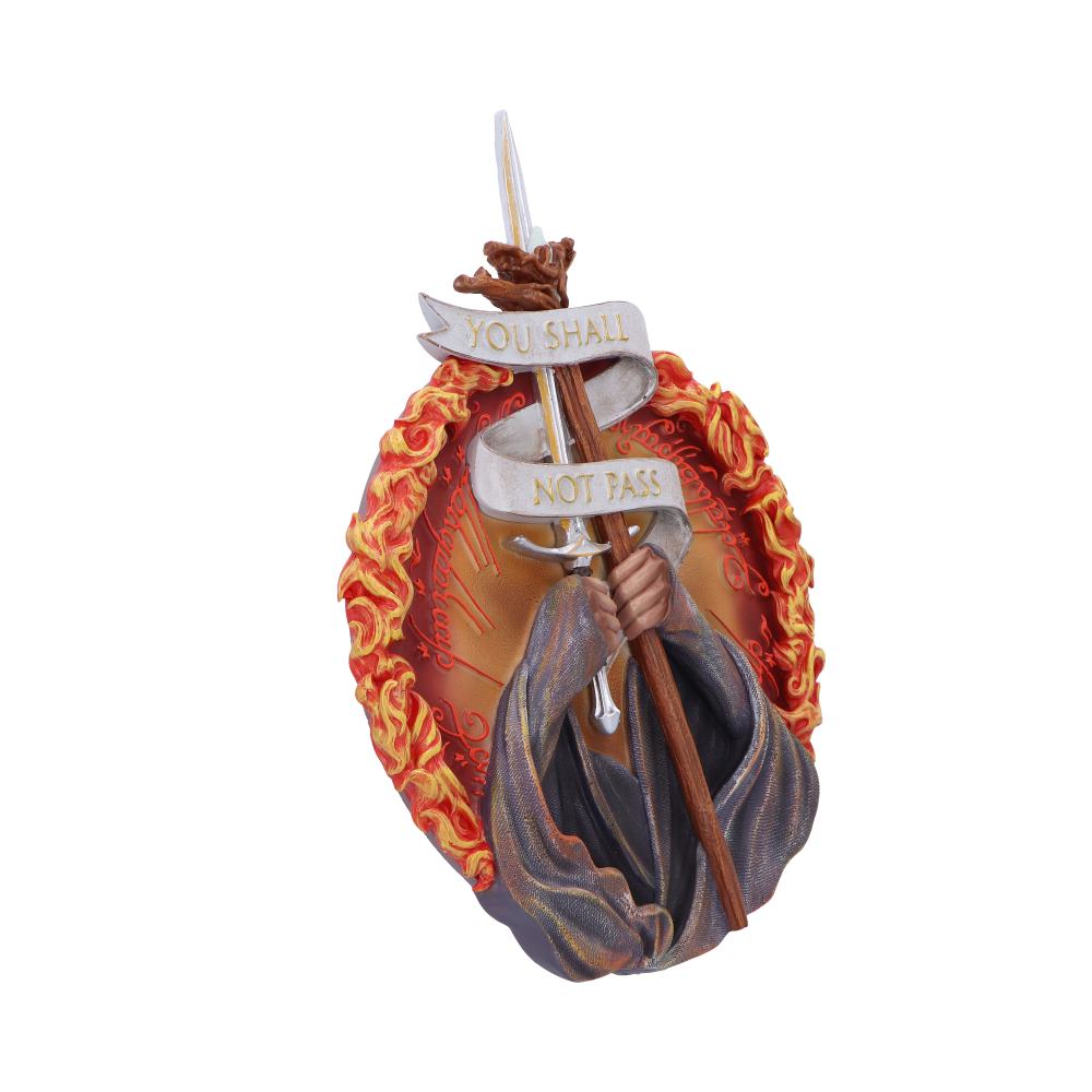 Plaque murale Gandalf Tu ne passeras pas de 30,4 cm - Le Seigneur des Anneaux, un incontournable pour chaque fan de la Terre du Milieu.