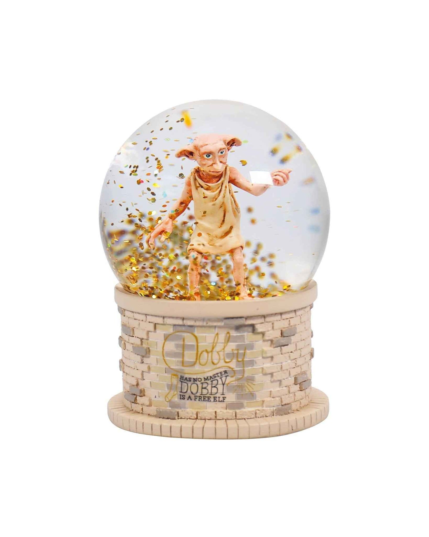 Boîte cadeau de la boule à neige Harry Potter Dobby par Half Moon Bay, une pièce authentique qui apporte une touche de magie à votre intérieur.