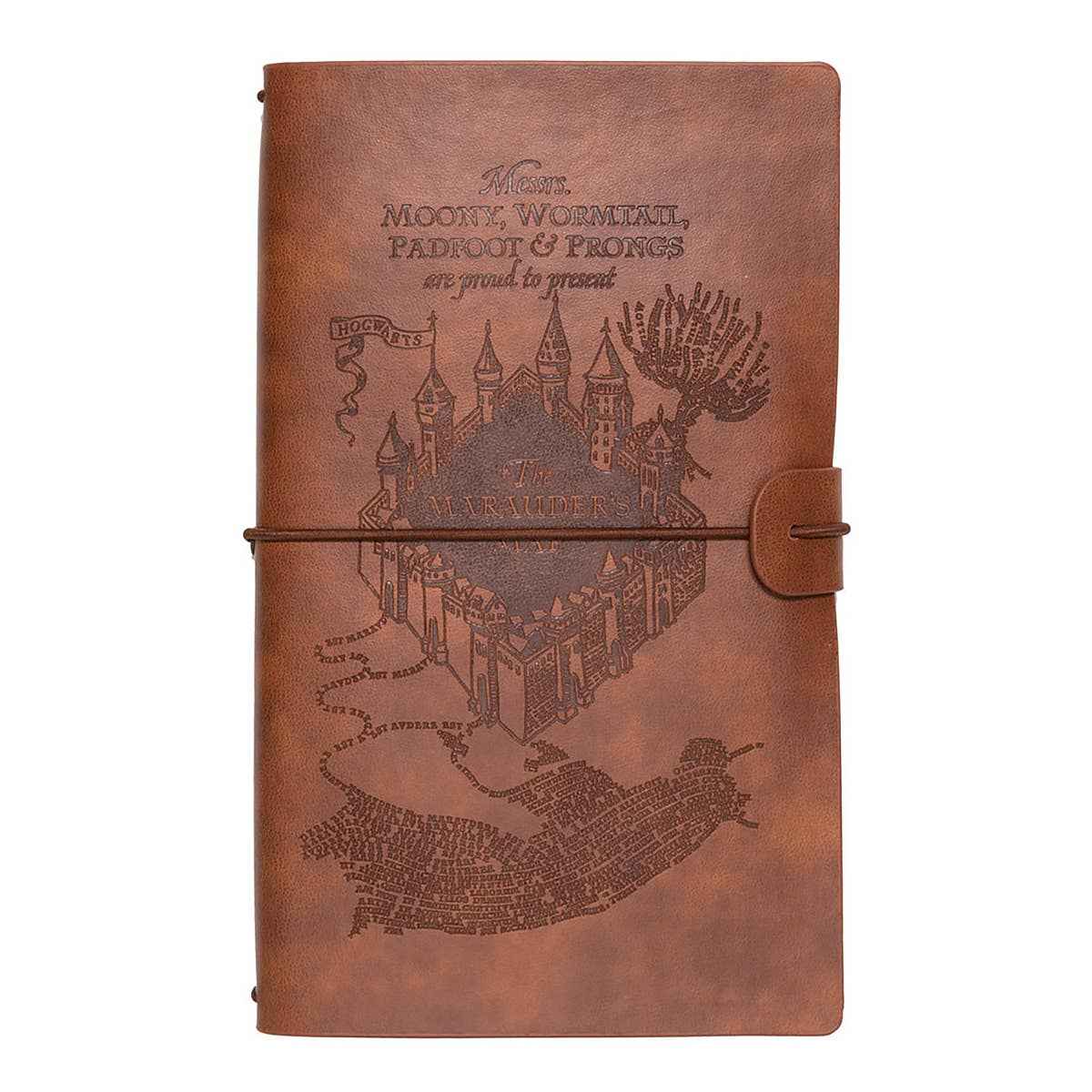 Découvrez le Carnet de voyage Harry Potter Marauder's Map de Close Up GmbH, un accessoire captivant inspiré de la carte des maraudeurs, idéal pour capturer vos souvenirs magiques.