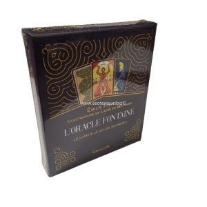 Coffret l’Oracle Fontaine de GVP PHILIPPE, révélant des cartes vibrantes pour explorer votre intuition et la richesse de votre esprit.