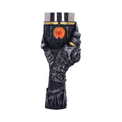 Détails raffinés de la Coupe Sauron par Nemesis Now, montrant la splendide sculpture et la finition artistique inspirée de Le Seigneur des Anneaux.