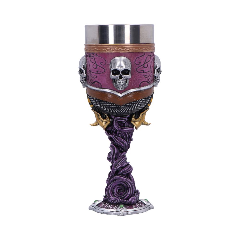 Coupe Sylvanas de World of Warcraft par Nemesis Now, présentée dans une élégante boîte cadeau, parfaite pour les fans.