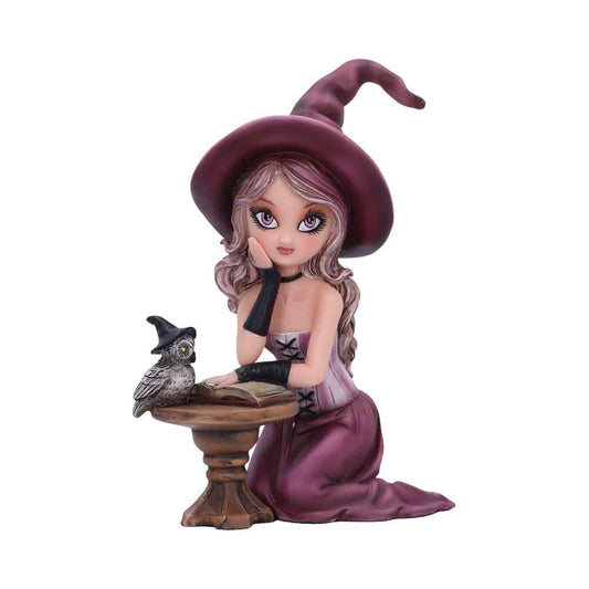 Figurine Sorcière Agatha 15cm en Résine Decorative par Nemesis Now, une pièce unique représentant une sorcière avec des détails enchanteurs et mystérieux, idéale pour les passionnés de magie.