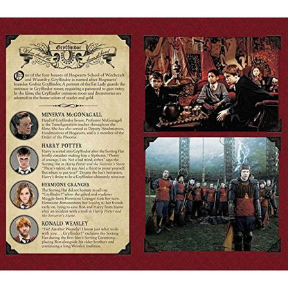 Journal de poche ligné Gryffondor de Harry Potter, édité par Ankorstore, un carnet inspiré de la magie avec des illustrations captivantes de Poudlard.