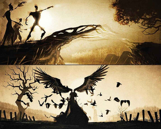 Design enchanteur du Journal à couverture rigide ligné Harry Potter : Les Reliques de la Mort disponible chez Ankorstore, idéal pour capturer vos pensées créatives.