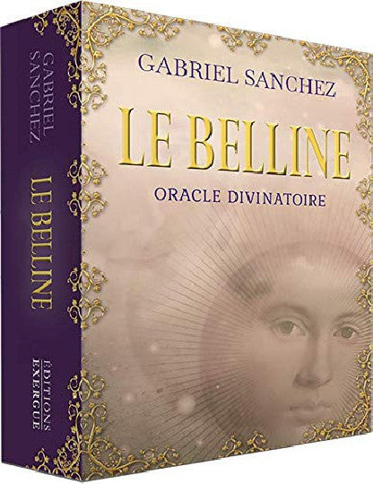 Coffret Oracle de Belline avec 53 cartes magiquement illustrées, reflet d'une esthétique moderne et symbolique, conçu pour l'inspiration et la divination.