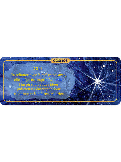 Cartes du Petit Oracle de l'Intuition montrant des messages captivants, idéales pour guider vos réflexions quotidiennes.