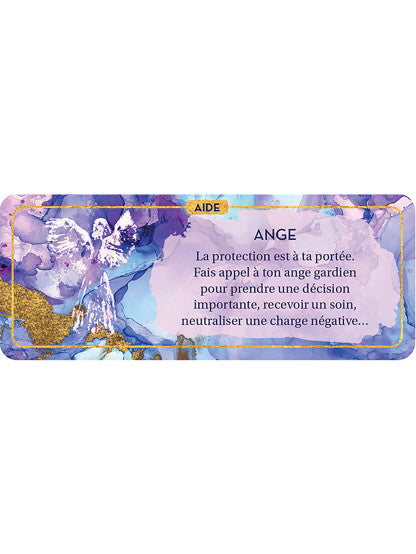 Détails du coffret Le Petit Oracle de l'Intuition, conçu pour libérer votre potentiel créatif et écouter votre voix intérieure.