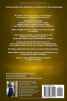 Couverture captivante de 'Les héritières du silence - Tome 1 - Les rêves du passé' par Lili M, DEBELLE, illustrant l'univers envoûtant d'une princesse portant le poids de secrets ancestral et de visions mystérieuses.